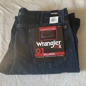 Wrangler Men's Relaxed Jeans - Deep Indigo